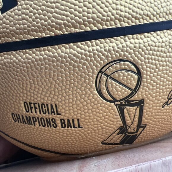 Limited Edition 2008 Celtics Championship Basketball Rare Gold 270/1500 Spalding - Picture 13 of 16